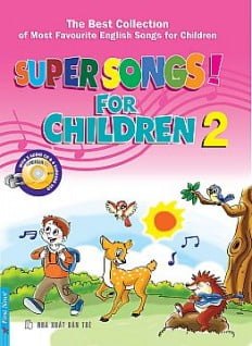 Hộp Super Songs For Children 2 (Sách + CD) - Nhiều Tác Giả (Mới 100%) Tiếng Anh, First News - SÁCH ĐẠI HỌC