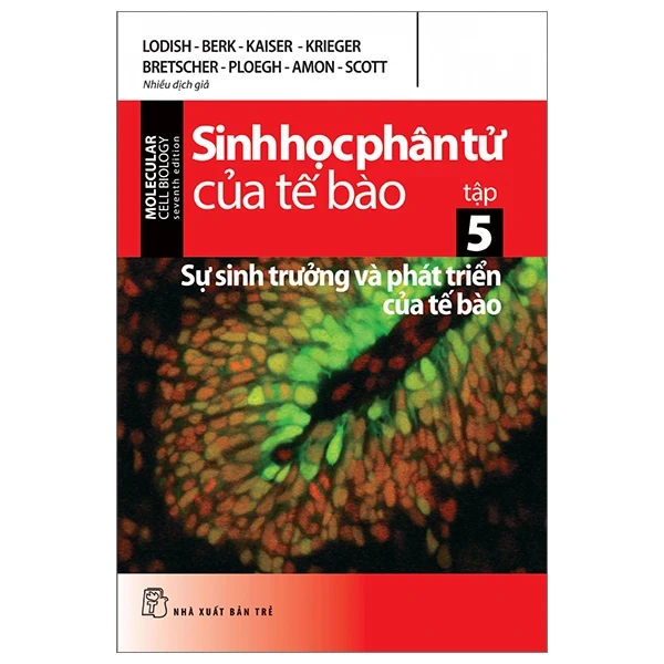 Sinh Học Phân Tử Của Tế Bào - Tập 5: Sự Sinh Trưởng & Phát Triển Của Tế Bào - Nhiều Tác Giả (Mới 100%) Sách y học hiện đại, NXB Trẻ - SÁCH ĐẠI HỌC