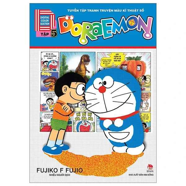 Doraemon - Tuyển Tập Tranh Truyện Màu Kĩ Thuật Số - Tập 5 - Fujiko F Fujio (Mới 100%) Truyện tranh, NXB Kim Đồng - SÁCH ĐẠI HỌC