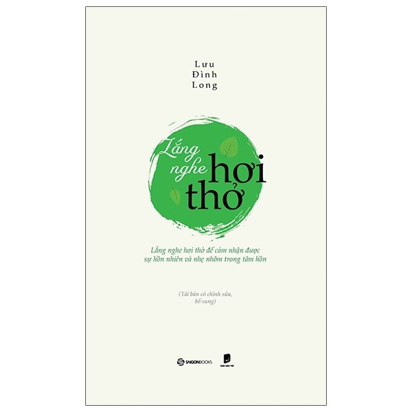 Lắng Nghe Hơi Thở - Lưu Đình Long (Mới 100%) Sách tư duy, kỹ năng sống, SaigonBooks - SÁCH ĐẠI HỌC