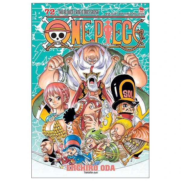 One Piece - Tập 72: Thứ Bị Quên Lãng Ở Dressrosa - Eiichiro Oda (Mới 100%) Truyện tranh, NXB Kim Đồng - SÁCH ĐẠI HỌC