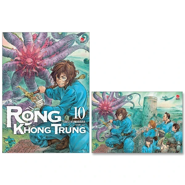 Rồng Không Trung - Tập 10 - Taku Kuwabara (Mới 100%) Truyện tranh, NXB Kim Đồng - SÁCH ĐẠI HỌC