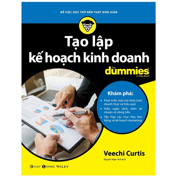 Tạo Lập Kế Hoạch Kinh Doanh For Dummies - Veechi Curtis (Mới 100%) Nhân vật, bài học kinh doanh, Thái Hà Books - SÁCH ĐẠI HỌC