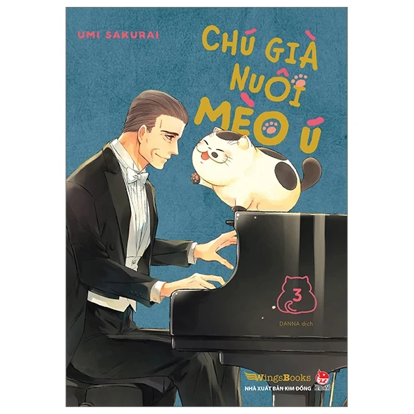 Chú Già Nuôi Mèo Ú - Tập 3 - Umi Sakurai (Mới 100%) Manga, comic, NXB Kim Đồng - SÁCH ĐẠI HỌC