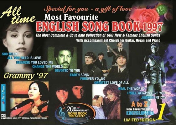 English Song Book 1997- Tập 1 - First News Tổng Hợp (Mới 100%) Âm nhạc, điện ảnh, First News - SÁCH ĐẠI HỌC