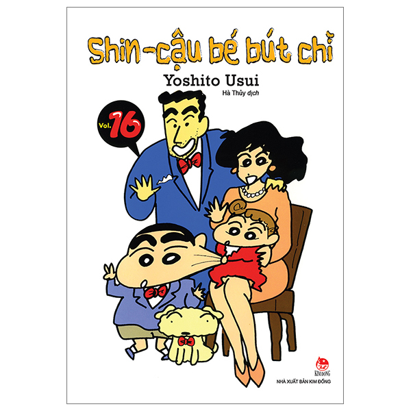 Shin - Cậu Bé Bút Chì - Tập 16 - Yoshito Usui (Mới 100%) Truyện tranh, NXB Kim Đồng - SÁCH ĐẠI HỌC