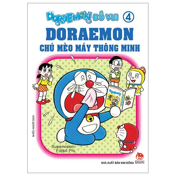 Doraemon Đố Vui - Tập 4: Doraemon Chú Mèo Máy Thông Minh - Fujiko Pro (Mới 100%) Truyện tranh, NXB Kim Đồng - SÁCH ĐẠI HỌC