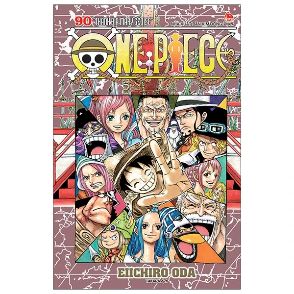 One Piece - Tập 90: Thánh Địa Mary Geoise - Eiichiro Oda (Mới 100%) Truyện tranh, NXB Kim Đồng - SÁCH ĐẠI HỌC