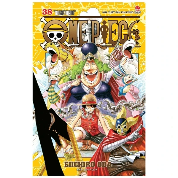 One Piece - Tập 38: Rocket Man!! - Eiichiro Oda (Mới 100%) Truyện tranh, NXB Kim Đồng - SÁCH ĐẠI HỌC