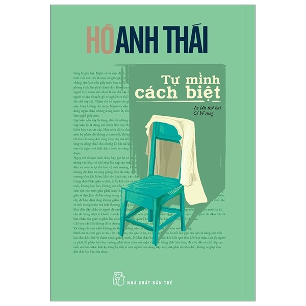 Tự Mình Cách Biệt - Hồ Anh Thái (Mới 100%) Tiểu thuyết, NXB Trẻ - SÁCH ĐẠI HỌC