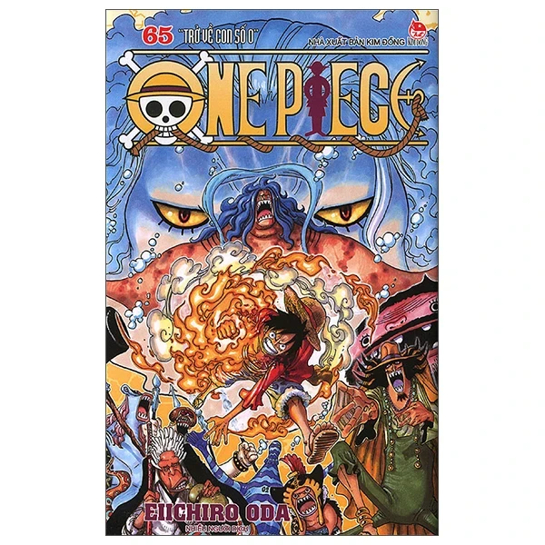 One Piece - Tập 65: Trở Về Con Số 0 - Eiichiro Oda (Mới 100%) Truyện tranh, NXB Kim Đồng - SÁCH ĐẠI HỌC