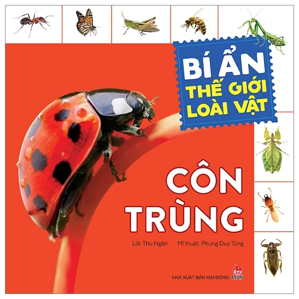 Bí Ẩn Thế Giới Loài Vật - Côn Trùng - Phùng Duy Tùng, Thu Ngân (Mới 100%) Kiến thức bách khoa, NXB Kim Đồng - SÁCH ĐẠI HỌC