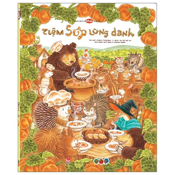 Ehon Nhật Bản - Tiệm Súp Lừng Danh - Yumiko Fukuzawa (Mới 100%) Truyện thiếu nhi, NXB Kim Đồng - SÁCH ĐẠI HỌC
