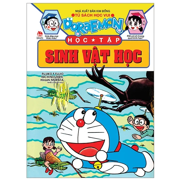 Doraemon Học Tập - Sinh Vật Học - Fujiko F Fujio, Hiroshi Murata, Nichinouken (Mới 100%) Truyện tranh, NXB Kim Đồng - SÁCH ĐẠI HỌC