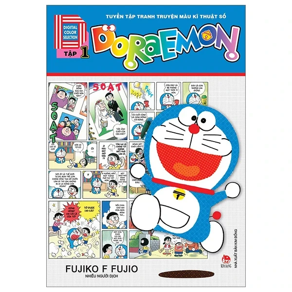 Doraemon - Tuyển Tập Tranh Truyện Màu Kĩ Thuật Số - Tập 1 - Fujiko F Fujio (Mới 100%) Truyện tranh, NXB Kim Đồng - SÁCH ĐẠI HỌC
