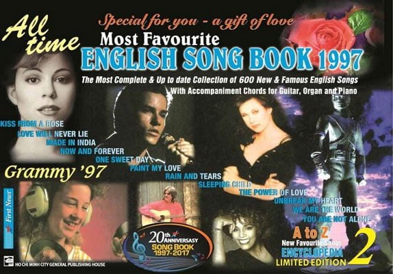 English Song Book 1997- Tập 2 - First News Tổng Hợp (Mới 100%) Âm nhạc, điện ảnh, First News - SÁCH ĐẠI HỌC