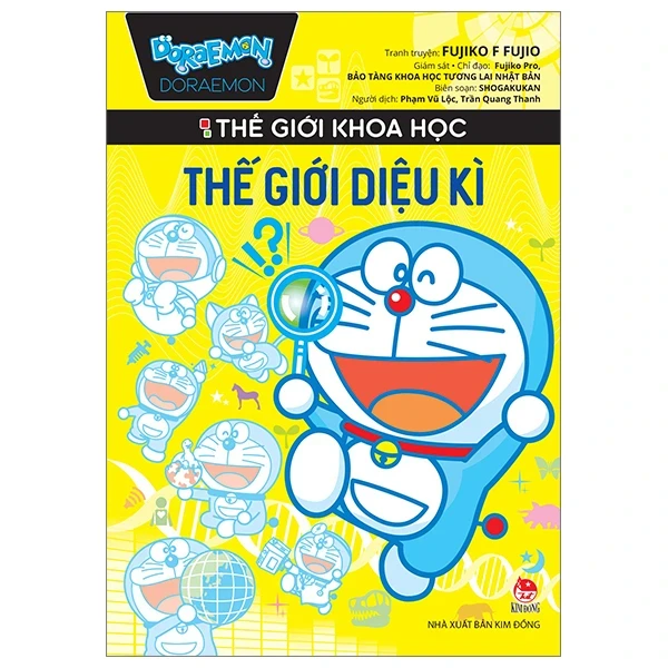 Doraemon - Thế Giới Khoa Học - Thế Giới Diệu Kì - Shogakukan, Fujiko F Fujio, Fujiko Pro, BẢO TÀNG KHOA HỌC TƯƠNG LAI (Mới 100%) Truyện tranh, NXB Kim Đồng - SÁCH ĐẠI HỌC