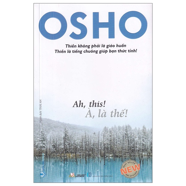 OSHO - À, Là Thế! (Mới 100%) Phật giáo, Văn Lang Books - SÁCH ĐẠI HỌC