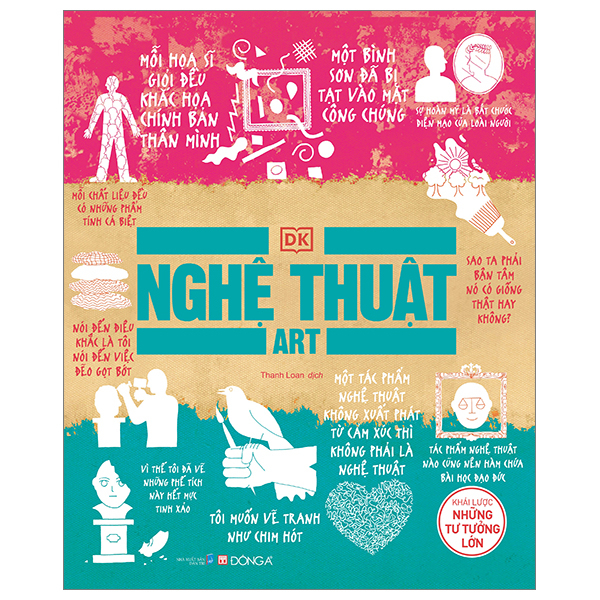 Nghệ Thuật - Khái Lược Những Tư Tưởng Lớn (Bìa Cứng) - DK (Mới 100%) Sách địa danh, du lịch, Đông A - SÁCH ĐẠI HỌC
