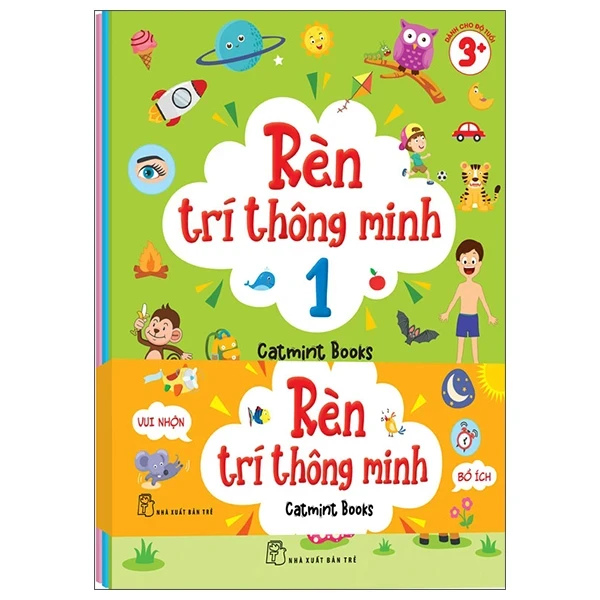 Bộ Sách Rèn Trí Thông Minh (Bộ 3 Tập) - Catmint Books (Mới 100%) Kiến thức, kỹ năng sống cho trẻ, NXB Trẻ - SÁCH ĐẠI HỌC