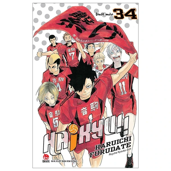 Haikyu!! - Tập 34: Vuốt Mèo - Haruichi Furudate (Mới 100%) Truyện tranh, NXB Kim Đồng - SÁCH ĐẠI HỌC