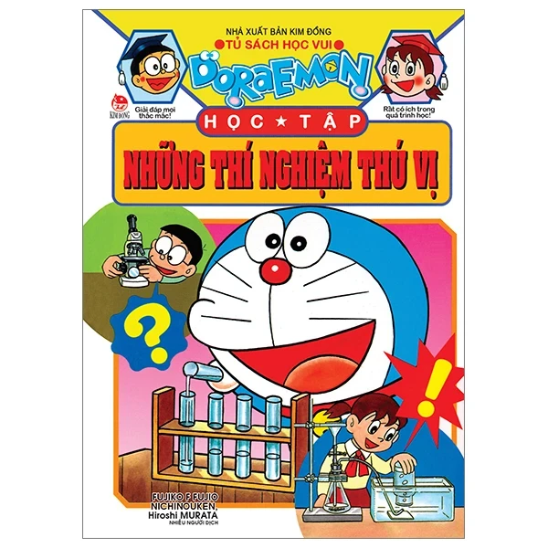 Doraemon Học Tập - Những Thí Nghiệm Thú Vị - Fujiko F Fujio, Hiroshi Murata, Nichinouken (Mới 100%) Truyện tranh, NXB Kim Đồng - SÁCH ĐẠI HỌC