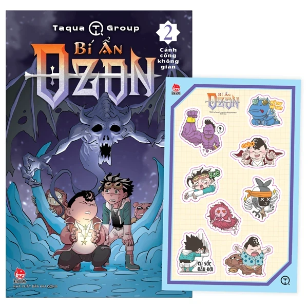Bí Ẩn Ozon - Tập 2: Cánh Cửa Không Gian - Taqua Group (Mới 100%) Truyện tranh, NXB Kim Đồng - SÁCH ĐẠI HỌC