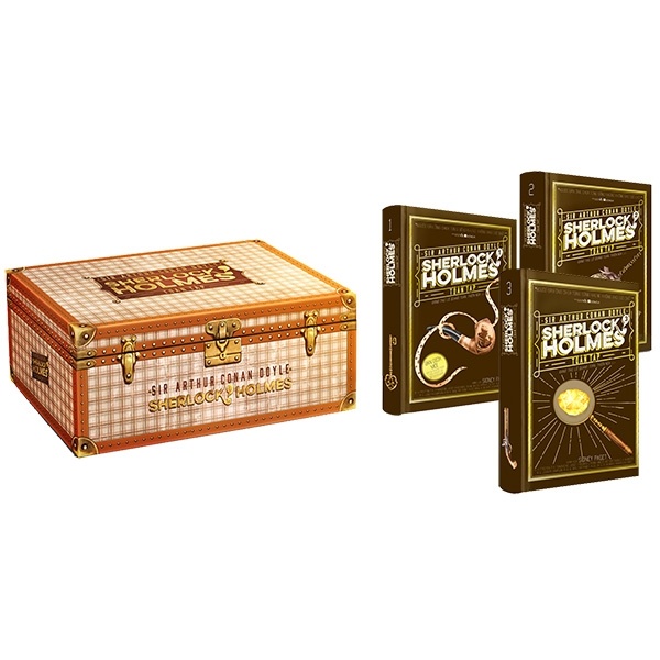 Sherlock Holmes Toàn Tập (Bộ Hộp 3 Tập) (Bìa Cứng) - Arthur Conan Doyle (Mới 100%) Truyện trinh thám, kiếm hiệp, Đông A - SÁCH ĐẠI HỌC