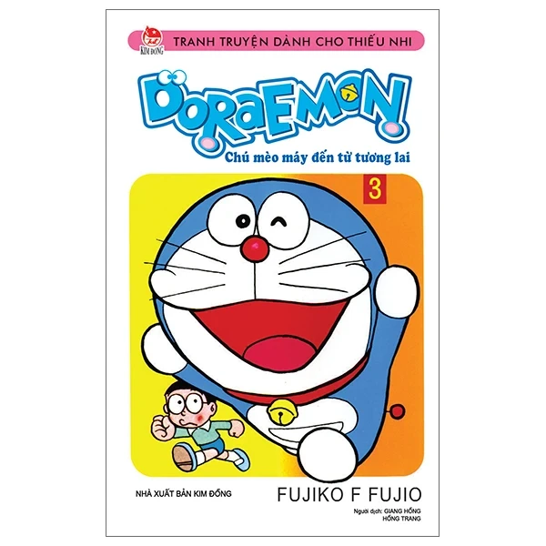 Doraemon - Chú Mèo Máy Đến Từ Tương Lai - Tập 3 - Fujiko F Fujio (Mới 100%) Truyện tranh, NXB Kim Đồng - SÁCH ĐẠI HỌC