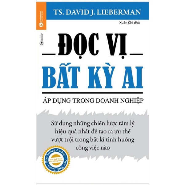 Đọc Vị Bất Kỳ Ai - Áp Dụng Trong Doanh Nghiệp - David J. Lieberman (Mới 100%) Quản trị, lãnh đạo, Thái Hà Books - SÁCH ĐẠI HỌC