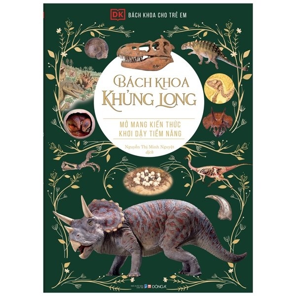 Bách Khoa Cho Trẻ Em - Bách Khoa Khủng Long (Bìa Cứng) - DK (Mới 100%) Kiến thức bách khoa, Đông A - SÁCH ĐẠI HỌC