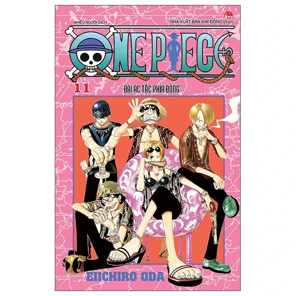 One Piece - Tập 11: Đại Ác Tặc Phía Đông - Eiichiro Oda (Mới 100%) Truyện tranh, NXB Kim Đồng - SÁCH ĐẠI HỌC