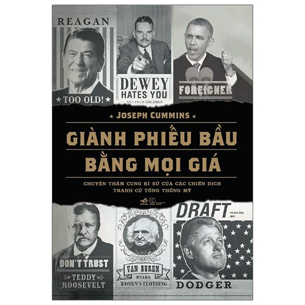 Giành Phiếu Bầu Bằng Mọi Giá - Joseph Cummins (Mới 100%) Sách chính trị, pháp lý, Nhã Nam - SÁCH ĐẠI HỌC