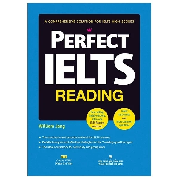 Perfect IELTS Reading - William Jang (Mới 100%) Tiếng Anh, NXB Tổng Hợp TPHCM - SÁCH ĐẠI HỌC