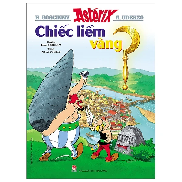 Astérix - Chiếc Liềm Vàng - René Goscinny, Albert Uderzo (Mới 100%) Truyện tranh, NXB Kim Đồng - SÁCH ĐẠI HỌC