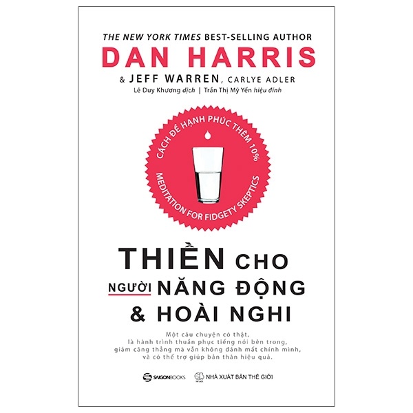 Thiền Cho Người Năng Động Và Hoài Nghi - Carlye Adler, Dan Harris, Jeffrey Warren (Mới 100%) Sách tư duy, kỹ năng sống, SaigonBooks - SÁCH ĐẠI HỌC