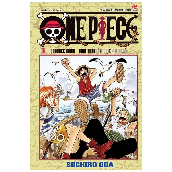 One Piece - Tập 1: Romance Dawn Bình Minh Của Cuộc Phiêu Lưu - Eiichiro Oda (Mới 100%) Truyện tranh, NXB Kim Đồng - SÁCH ĐẠI HỌC