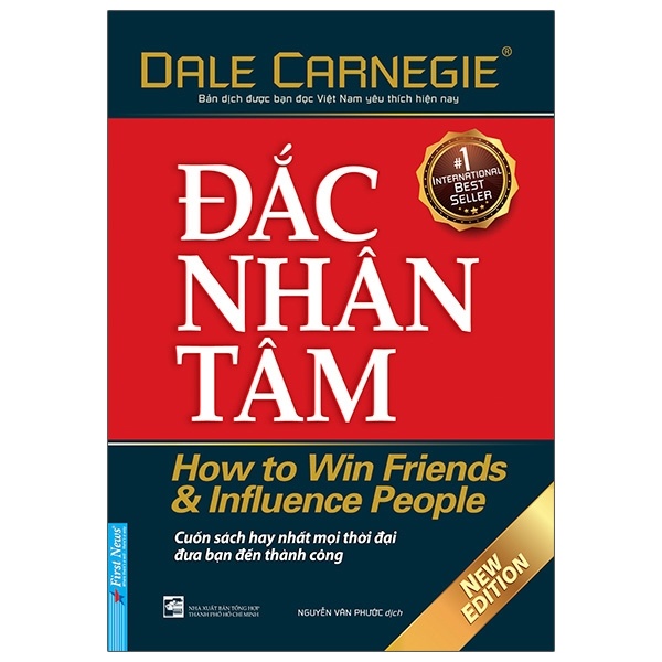 Đắc Nhân Tâm (First News) - Dale Carnegie (Mới 100%) Sách tư duy, kỹ năng sống, First News - SÁCH ĐẠI HỌC
