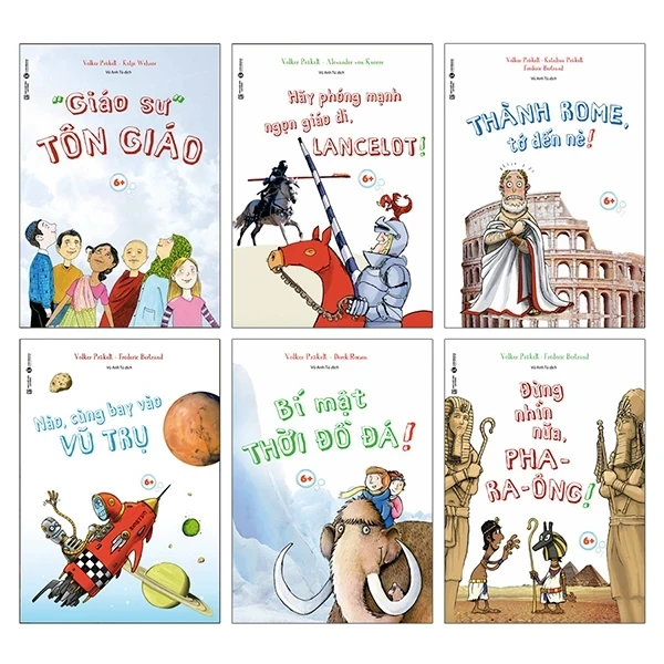 Du Hành Vào Vũ Trụ Nào (Bộ 6 Cuốn) - Volker Präkelt, Alexander Von Knorre (Mới 100%) Kiến thức bách khoa, Thái Hà Books - SÁCH ĐẠI HỌC