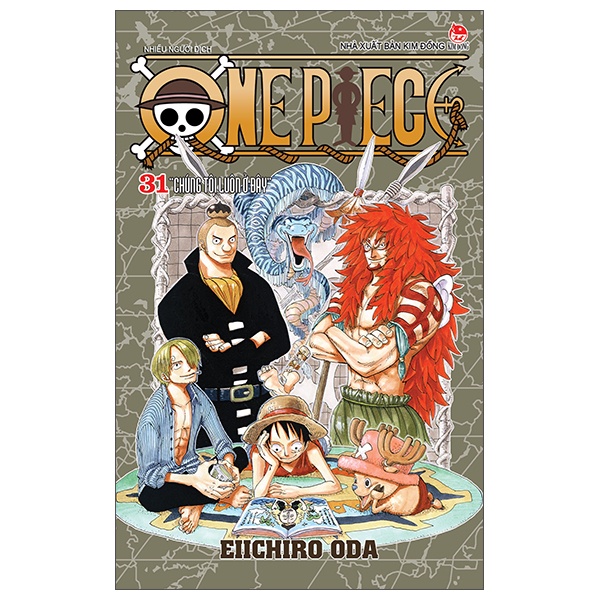 One Piece - Tập 31: Chúng Tôi Luôn Ở Đây - Eiichiro Oda (Mới 100%) Truyện tranh, NXB Kim Đồng - SÁCH ĐẠI HỌC