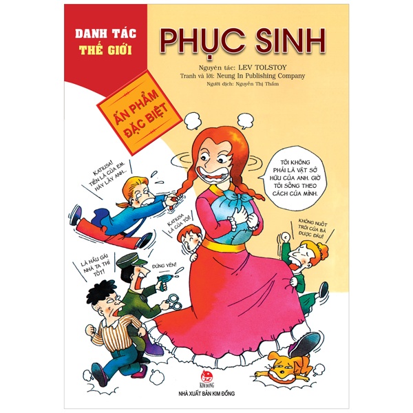 Danh Tác Thế Giới - Phục Sinh - Neung In Publishing Company, Lev Tolstoy (Mới 100%) Truyện thiếu nhi, NXB Kim Đồng - SÁCH ĐẠI HỌC