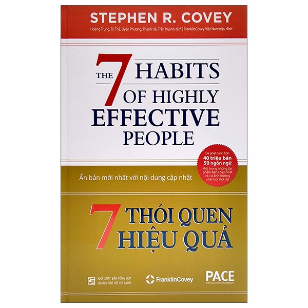 7 Thói Quen Hiệu Quả (Bìa Cứng) - Stephen R. Covey (Mới 100%) Sách tư duy, kỹ năng sống, NXB Tổng Hợp TPHCM - SÁCH ĐẠI HỌC