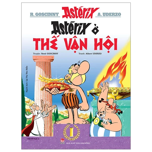 Astérix - Astérix Ở Thế Vận Hội - René Goscinny, Albert Uderzo (Mới 100%) Truyện tranh, NXB Kim Đồng - SÁCH ĐẠI HỌC