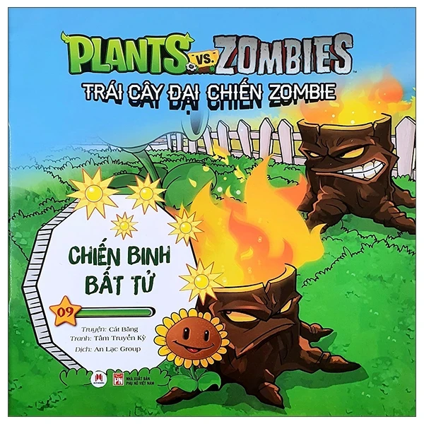Trái Cây Đại Chiến Zombies - Tập 9: Chiến Binh Bất Tử - An Lạc Group (Mới 100%) Truyện tranh, NXB Kim Đồng - SÁCH ĐẠI HỌC