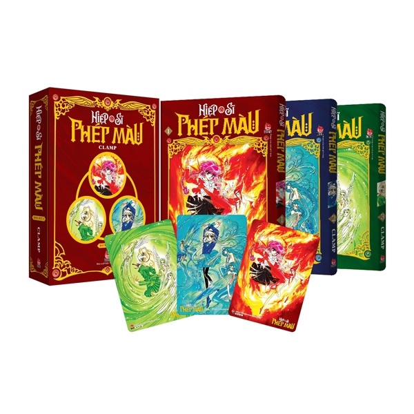 Boxset Hiệp Sĩ Phép Màu - Magic Knight Rayearth (Bộ 3 Cuốn) - Clamp (Mới 100%) Truyện tranh, NXB Kim Đồng - SÁCH ĐẠI HỌC