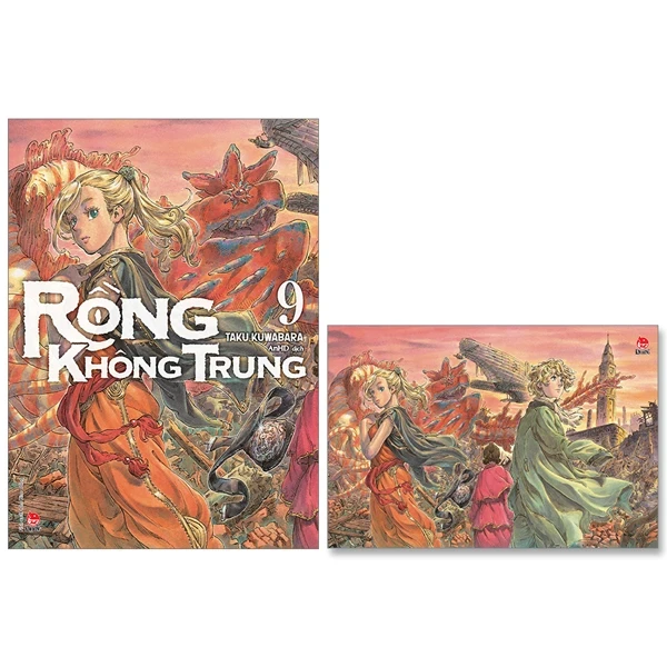 Rồng Không Trung - Tập 9 - Taku Kuwabara (Mới 100%) Truyện tranh, NXB Kim Đồng - SÁCH ĐẠI HỌC