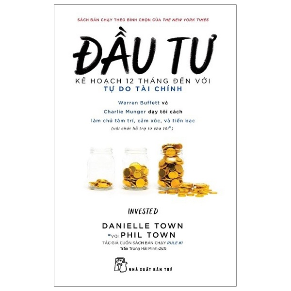 Đầu Tư - Kế Hoạch 12 Tháng Đến Với Tự Do Tài Chính - Danielle Town, Phil Town (Mới 100%) Khởi nghiệp, làm giàu, NXB Trẻ - SÁCH ĐẠI HỌC