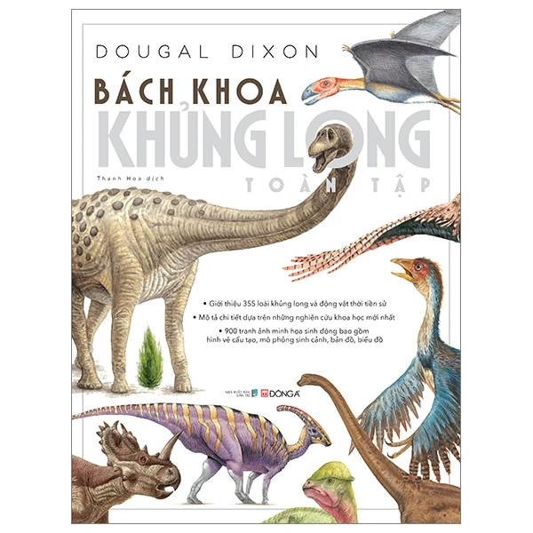 Bách Khoa Khủng Long Toàn Tập (Bìa Cứng) - Dougal Dixon (Mới 100%) Kiến thức bách khoa, Đông A - SÁCH ĐẠI HỌC