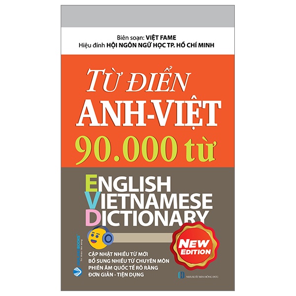 Từ Điển Anh - Việt 90.000 Từ - Việt Fame (Mới 100%) Tiếng Anh, Văn Lang Books - SÁCH ĐẠI HỌC