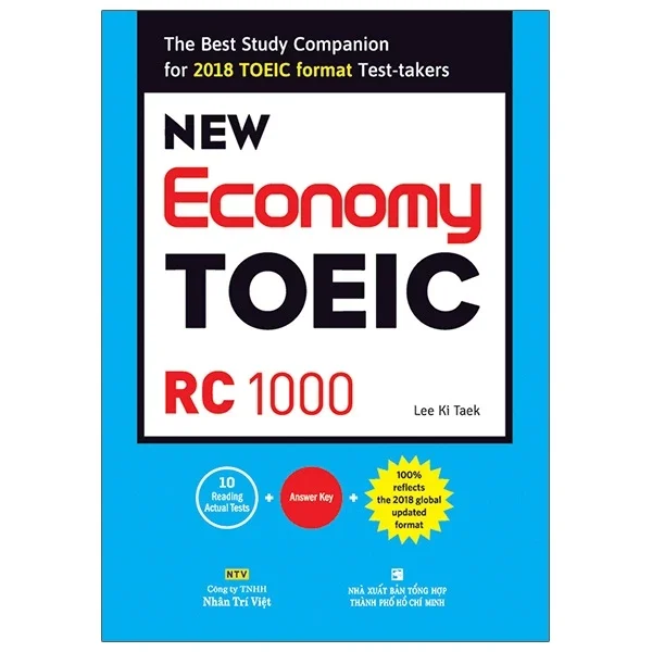 New Economy TOEIC RC1000 - Lee Ki Taek (Mới 100%) Tiếng Anh, NXB Tổng Hợp TPHCM - SÁCH ĐẠI HỌC